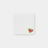 3 Rode Bloemen Post-it Notities Post-it® Notes (Voorkant)