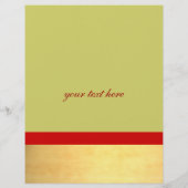 3 Rode Ornamenten Flyer (Achterkant)