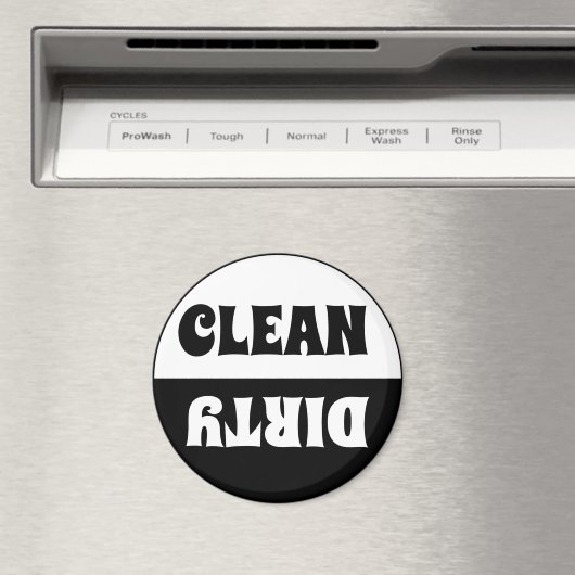 3"Ronde Vaatwasser Schone Vuile Indicator Magneet (Insitu (Vaatwasser))