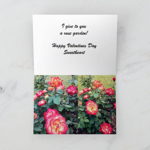 3 ROZEN BETEKENEN IK HOU VAN JOU VALENTIJN kaart