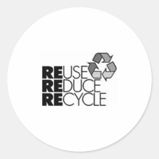 3 R's Ronde Sticker
