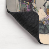 3 Samurai in Armor Photo Mousepad Muismat (Hoek)