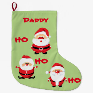 3 Santas Grote Kerstsok