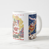 3 Santas uit Twas Night voor Kerstmis Grote Koffiekop (Voorkant rechts)