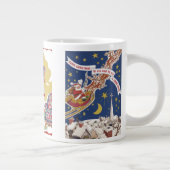 3 Santas uit Twas Night voor Kerstmis Grote Koffiekop (Rechts)