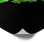 3 Schattige Drie Katten St Patrick Cadeau Kitty Ie Poster (Hoek)