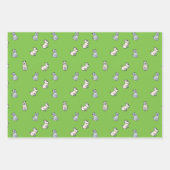 3 schattige honden verpakkingspapier inpakpapier vel (Voorkant 3)