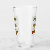 3 Schoonheden - Forel op een bierglas Glas (Links)