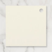 3 Scoops of Fun 3rd Birthday Ice Cream Party Bedankjes Labels (Achterkant)