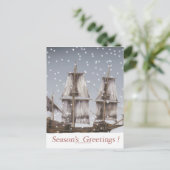 3 seizoenen Groeten Feestdagenkaart (Staand voorkant)