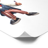 3 senioren verkleed als Uncle Sam Poster (Hoek)