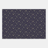 3 Set van nachtelijke hemel inpakpapier (Voorkant 2)