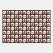 3 sets kerstinpakpapier inpakpapier vel (Voorkant 2)