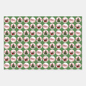 3 sets wikkelpapier voor vakantieruimte inpakpapier vel (Voorkant 2)