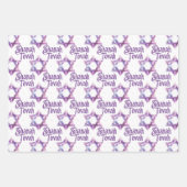 3 Shanah Tovah inpakvellen Inpakpapier Vel (Voorkant)