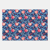 3 Shanah Tovah wrappi g sheets Inpakpapier Vel (Voorkant 2)