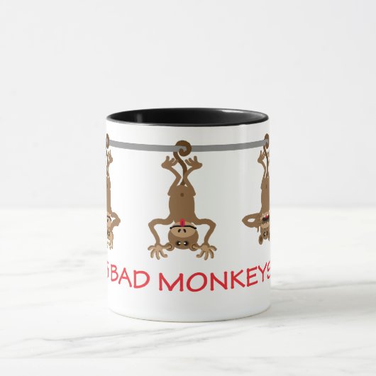 3 Slechte apen Mok (Midden)