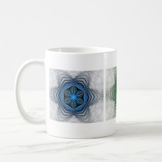 3 sneeuwvlokken koffiemok (Links)