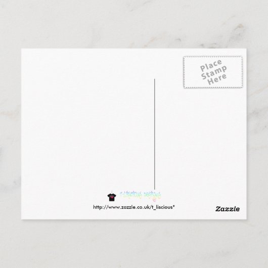 3 Snowmen - Briefkaart (Achterkant)