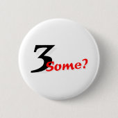 3 Sommige? Ronde Button 5,7 Cm (Voorkant)