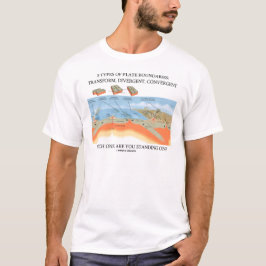 3 soorten Bord grenzen - welke staan er op? T-shirt