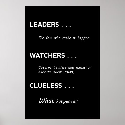 3 SOORTEN MENSEN . . . POSTER (Voorkant)