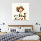 #3 Speciale Moeder (Aandenken) Canvas Afdruk (Insitu (Slaapkamer))