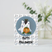 3 SPOEKEN, JACK & CAT door SHARON SHARPE Briefkaart (Staand voorkant)