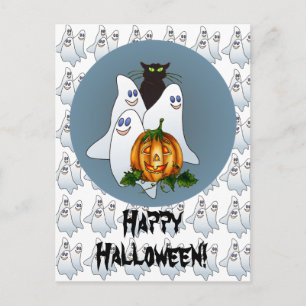 3 SPOEKEN, JACK & CAT door SHARON SHARPE Briefkaart