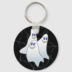 3 SPOEKEN OP EEN SPIDER WEB DOOR SHARON SHARPE SLEUTELHANGER