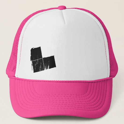 3 Sqr. Roze Trucker Pet (Voorkant)