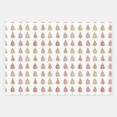 3 st. Eclectische boom inpakpapier (Voorkant 2)