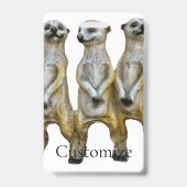 3 Staande Meerkats Thunder_Cove Badge (Achterkant)