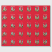 3 Staande Meerkats Thunder_Cove Cadeaupapier (Vlak)