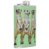 3 Staande Meerkats Thunder_Cove Heupfles (Rechts)