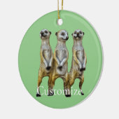 3 Staande Meerkats Thunder_Cove Keramisch Ornament (Links)