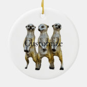 3 Staande Meerkats Thunder_Cove Keramisch Ornament (Achterkant)
