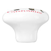 3 Staande Meerkats Thunder_Cove Keramische Knop (Zijkant)