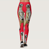 3 Staande Meerkats Thunder_Cove Leggings (Achterkant)