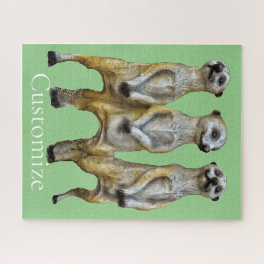 3 Staande Meerkats Thunder_Cove Legpuzzel (Horizontaal)