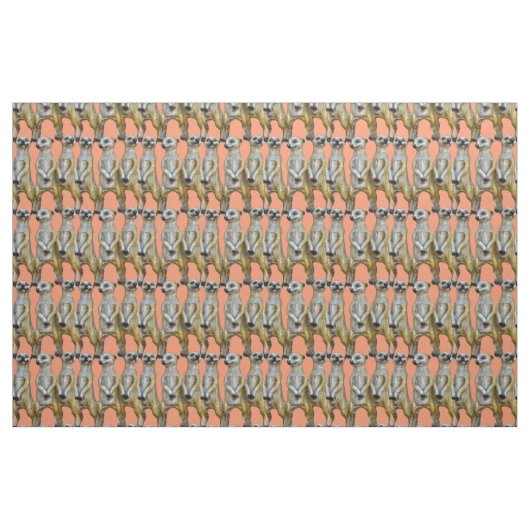3 Staande Meerkats Thunder_Cove Stof (Fat Quarter)
