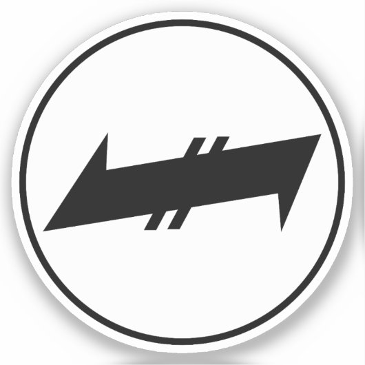 3 Staffel Aufklärungsgruppe 33 - 3.(F)/33 Embleem Sticker (Voorkant)