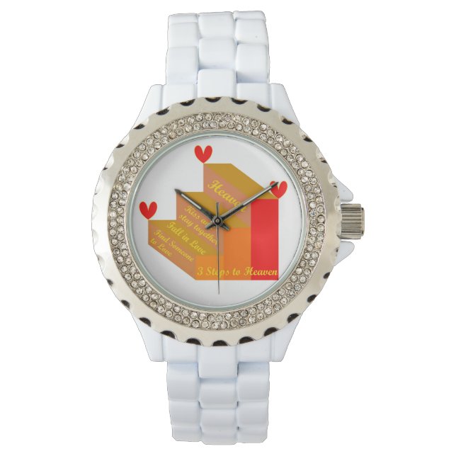 3 stappen naar de hemel eWatch Horloge (Voorkant)