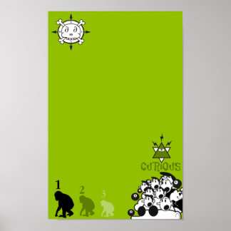 3-stapsgewijze deconcentratie poster