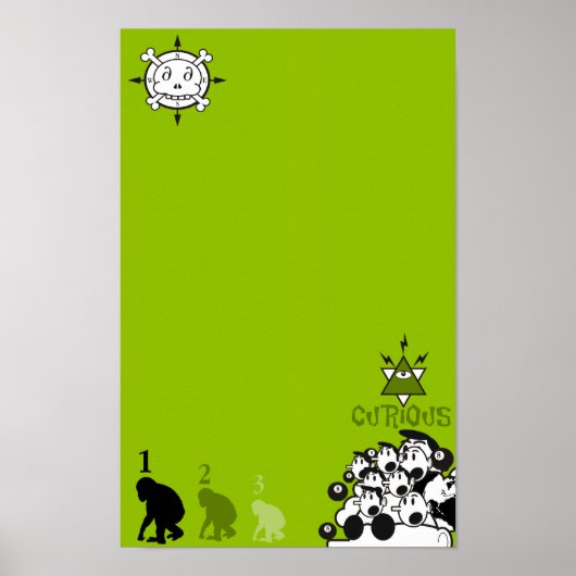 3-stapsgewijze deconcentratie poster (Voorkant)