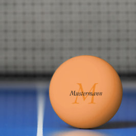 3 Sterne personalisiert mit Monogramm Pingpongbal