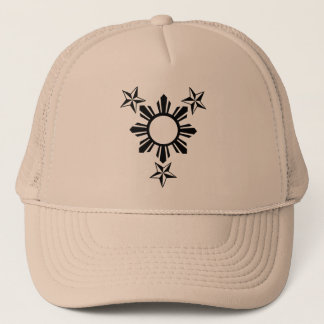 3 sterren en zon trucker pet