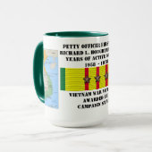 3 STERREN ZEILER VIETNAM OORLOG MOK (Voorkant links)