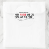 3" Sticker "Imam Hussein Quote" (Tas)