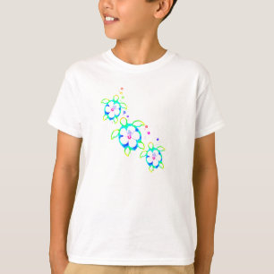 3 Stropdas geverfde honingschildpadden T-shirt